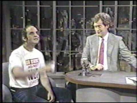 Harvey Pekar on Letterman, 7/31/87