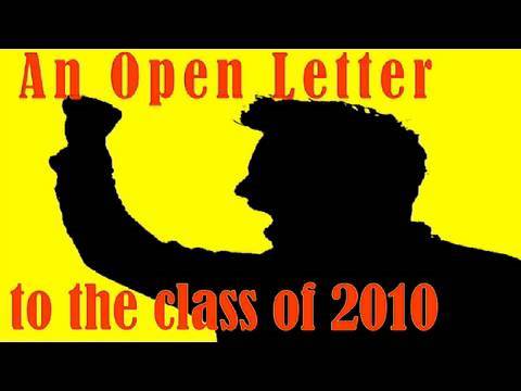 An Open Letter to the class of 2010: The Student Challenge 2.0