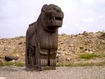 The Ain Dara temple is an Iron Age Syro-Hittite temple, located northwest of Aleppo, Syria, and dating to between the 10th and 8th century BC. It is noted for its similarities to Solomon's Temple as described in the Hebrew Bible.