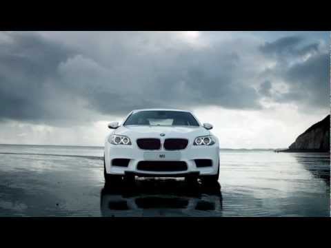 BMW M5 on the beach for the London 2012 Olympic and Paralympic Games (full)