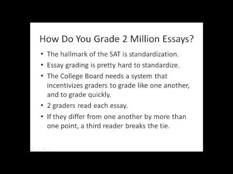 SAT Essay Prep | Beating The SAT Essay: Part 1 of 3