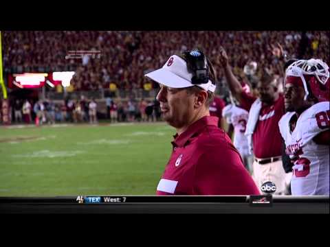 Bob Stoops reaction to Field Goal (HD)