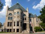 Pollard Memorial Library in August 2011. The first Lowell public library was established in 1844 with 3,500 volumes, and was set up in the rooms of the Old City Hall.