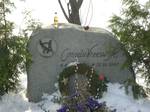 Vreeswijk's tombstone at Katarina kyrka. Towards the end of Vreeswijk's life his reputation soared again, aided by the televising of some highly regarded nightclub shows, and by Agneta Brunius' TV documentary Balladen om den flygande holländaren ('The Ballad of the Flying Dutchman') in 1986.