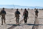 Capt. Tyler Vest, a company commander with the 82nd Airborne Division’s 1st Brigade Combat Team, speaks with an Afghan National Army soldier with 6 Kandak, 203rd Corps, as they finish an Afghan-led clearing operation April 30, 2012, Ghazni province, Afghanistan. The soldier at left is Spc. Andrew Noonan. (U.S. Army photo by Sgt. Michael J. MacLeod)