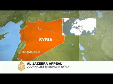 Al Jazeera journalist missing in Syria