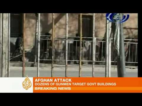 Taliban attacks target Afghan government