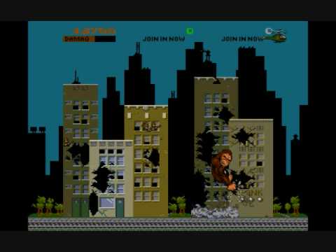 MAME: Rampage (Original Arcade game)