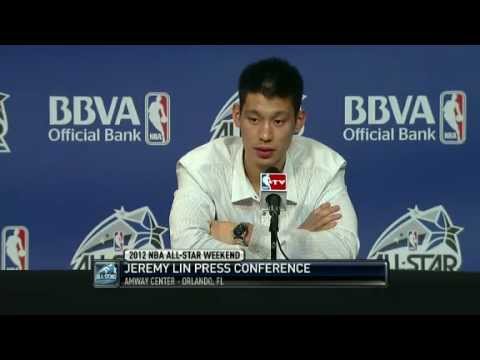 Jeremy Lin Interview NBA All-Star Weekend 2012 Press Conference (HD)