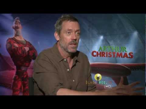 Arthur Christmas - Hugh Laurie Interview | BlackTree TV