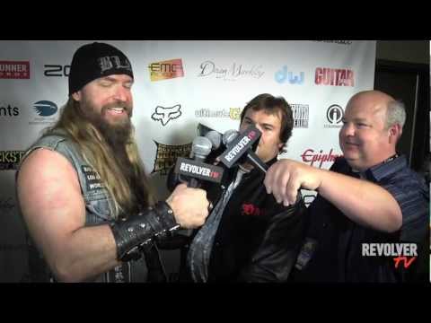 Backstage with Zakk Wylde and Tenacious D at Golden Gods