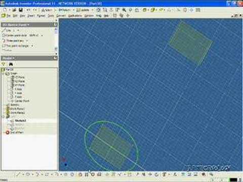 Autodesk Inventor 11 tutorial #13 