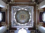 Under the Dome in the entrance to the Painted Hall. Royal Naval Hospital, Greenwich by Christopher Wren (1698-1705)