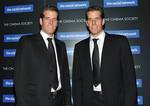 In this Sept. 29, 2010 file photo, twins Cameron Winklevoss and Tyler Winklevoss attend a special screening of 'The Social Network' in New York. On Monday, April 11, 2010, a federal appeals court ruled that the former Harvard University classmates of Facebook founder Mark Zuckerberg can't undo their settlement over the social networking site. The 9th U.S. Circuit Court of Appeals said Monday that Tyler and Cameron Winklevoss of Greenwich, Conn., were savvy enough to understand what they were agr