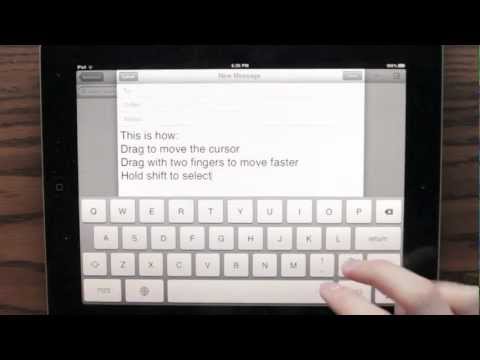 Hooper Selection (iPad Keyboard Prototype)