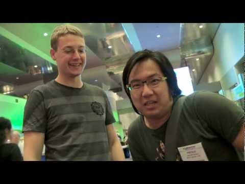 Freddie and Brandon at NAB 2012