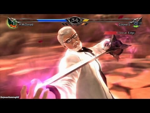 Soul Calibur V 'Ronald McDonald vs Colonel Sanders' TRUE-HD QUALITY