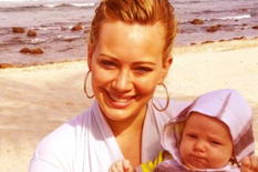 Hilary Duff and Luca