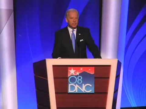 Joe Biden accepts the Democratic Party's nomination for VP