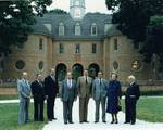 Thorn (second from the left) at the 1983 G7 summit