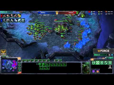 StarCraft 2 - Nestea [Z] vs Mvp [T] G7 (Commentary)