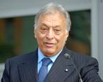 Zubin Mehta at a ceremony to receive a star on the Hollywood Walk of Fame in March 2011