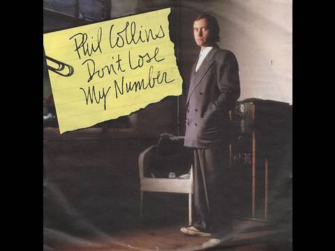 Phil Collins - Don't Lose My Number (Official Video)