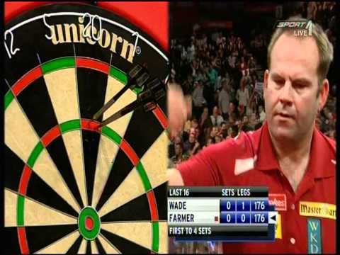 James Wade vs Steve Farmer EPIC FAIL @ PDC WM 2012