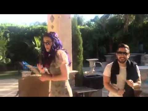 Katy Perry and friends singing/dancing to 