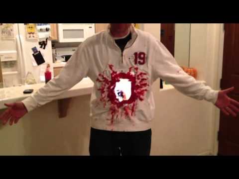 iPad2 Halloween Costume- Gaping hole in torso