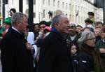 Ken Livingstone, Mayor of London, taking part in the St Patrick's Day parade in London 2007