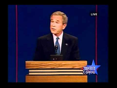 George W Bush vs John Kerry (Part-1) In the first of three debates 2004