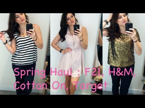 BIG SPRING HAUL!! F21, H&M, Target, Cotton On