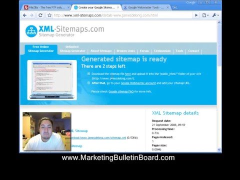 How to Add a Google XML Sitemap to Your Web Page