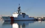 111216-G-1F461-023- CGC Bertholf return home ALAMEDA, Calif. The Coast Guard cutter Bertholf, a 418-foot National Security Cutter, returns to its homeport December 16, 2011 after a successful two-month patrol to the Eastern Pacific. Family and friends waited patiently to greet their loved ones aboard the Bertholf, just in time for the Holidays. U.S. Coast Guard photo by Petty Officer 2nd Class Sondra-Kay Rivera. (1479849) ( )