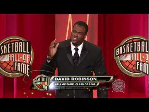 David Robinson's Basketball Hall of Fame Enshrinement Speech