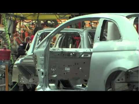 Toluca Assembly Plant Fiat 500 manufacturing footage