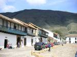 Villa de Leyva, Approximately 10,000 BC, hunter-gatherer societies existed near present-day Bogotá (at 