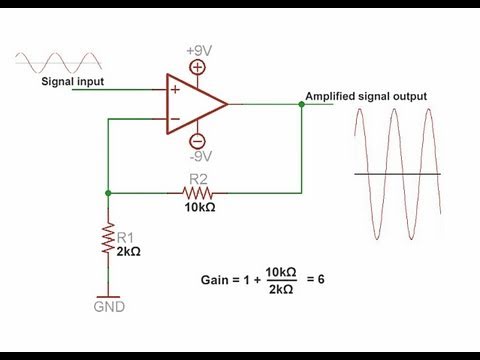 Operational Amplifier Tutorial & super microphone circuit