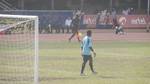 Warri Wolves FC goalkeeper as seen during the CAF club champions at the National stadium in Freetown.24th March,2012.