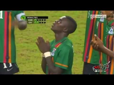 Zambia vs Ivory Coast (8-7) PENALTY SERIES (CAN2012 - Final) CAF Africa Cup 2012