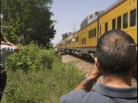 Union Pacific 3985. Des Plaines, Illinois