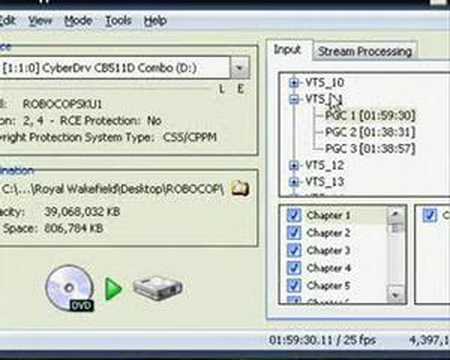 2007-03-16 - RRUU - CONVERT DVD TO AVI (DIVX/XVID) WITH DVD DECRYPTER & VIDOMI