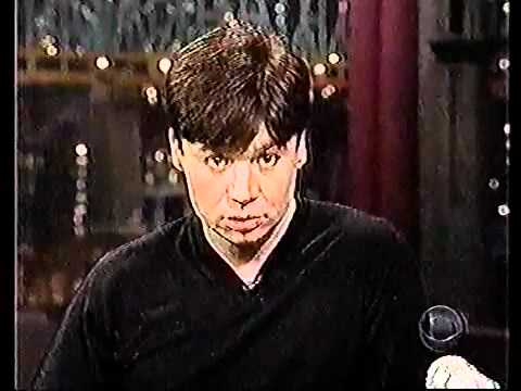 Mike Meyers interview on Late Show with David Letterman