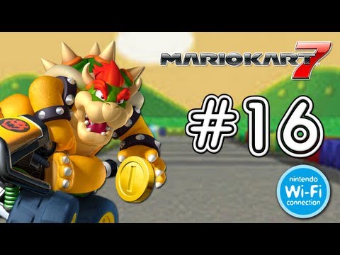 Mario Kart 7 3DS / Online: Battle Course 1, Palm Shore, Big Donut, and Wuhu Town 