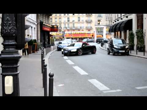 Audi R8 Spyder in Paris (Javier Pastore - PSG)