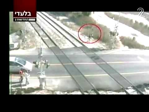 An Unstable Israeli Woman Fails At Committing-Suicide Using A Train!