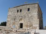 Crusader/Ottoman Fortress, the upper part was used as a school from the early 1900s until 1948.[20] Note doorway constructed under Zahir al-Umar.