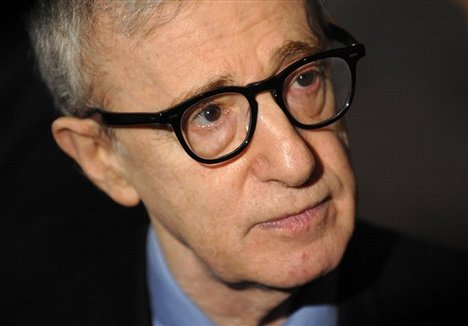 Director Woody Allen attends the Cinema Society screening of "Whatever Works" on Wednesday, June 10, 2009 in New York.