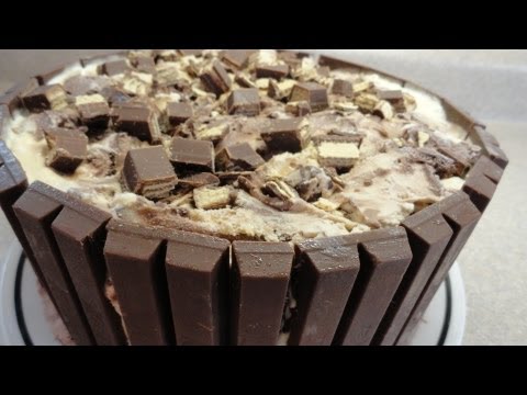 Kit Kat Candy Bar Ice Cream Cake